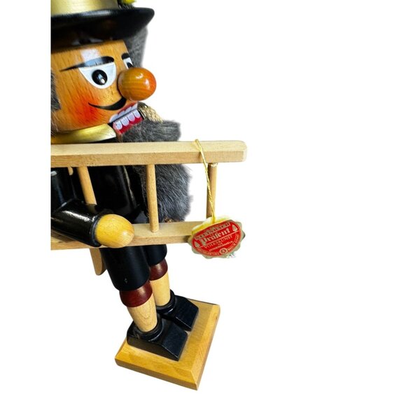 Steinbach Chimney Sweep Nutcracker With Box Germany 15 1/2" Model 028 Volkskuns - Picture 8 of 9